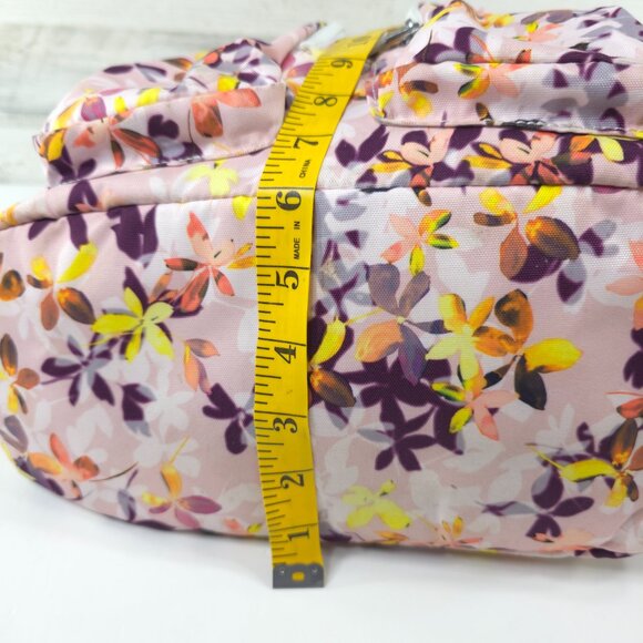 KIPLING KI0367 Fiona Travel Medium Backpack Polyester Falling Floral Multi *VGC* main image 10